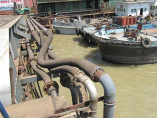 大（dà）口徑輸水膠管